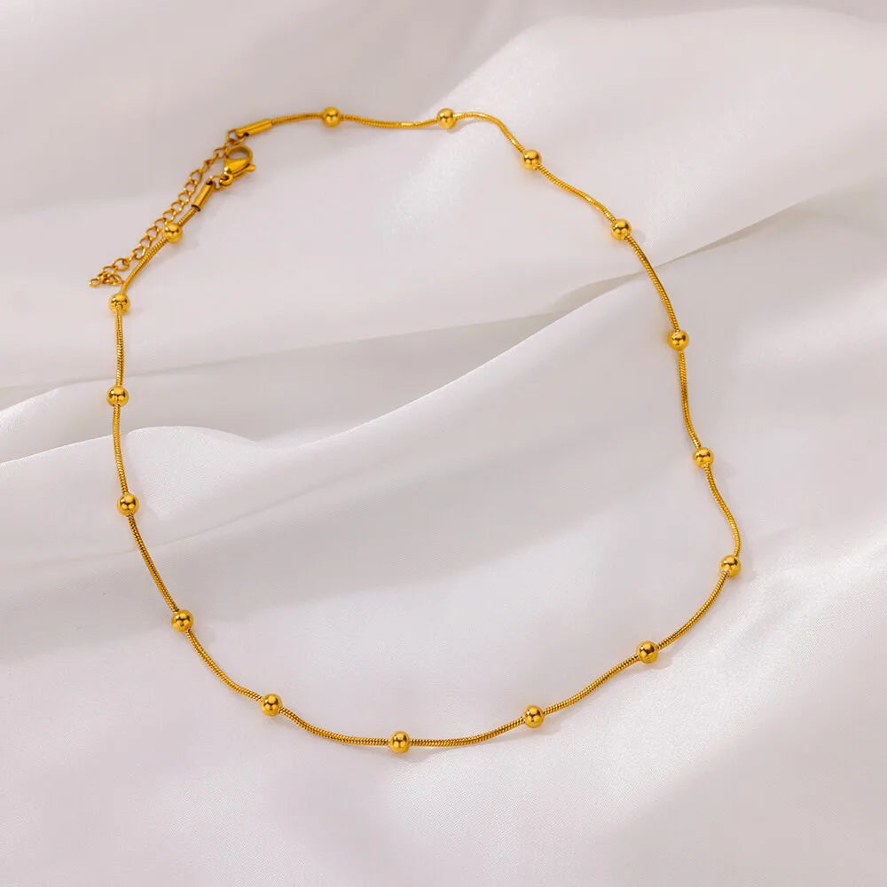 Beaded Snake Necklace