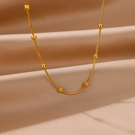Beaded Snake Necklace
