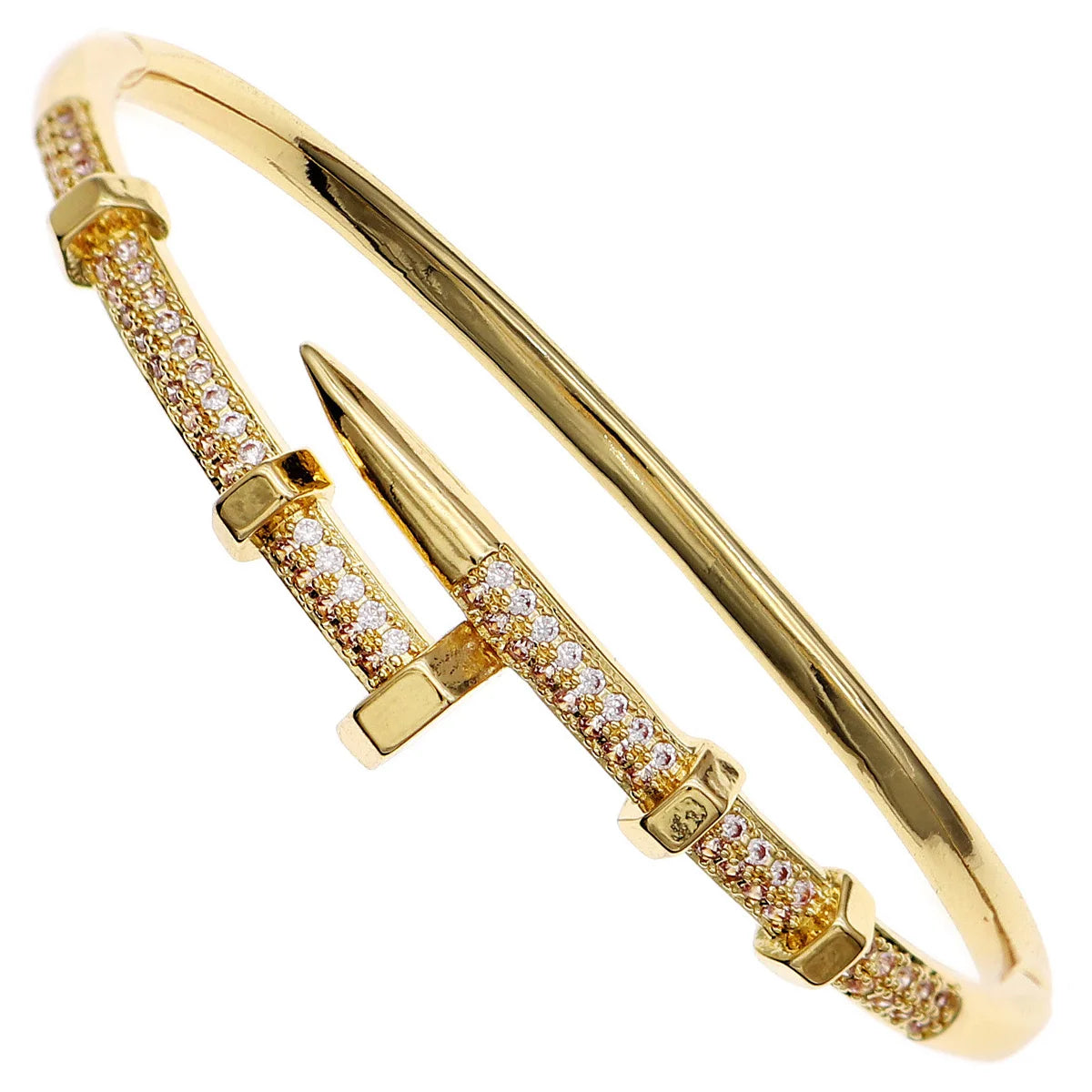 Shiny Zircon Nail Bracelet
